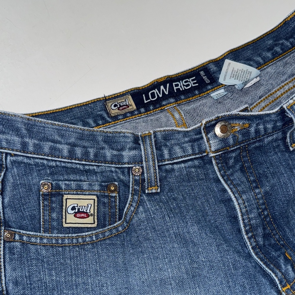 Vintage Cruel Girl‎ Women’s Lowrise Relaxed Jeans - Picture 4 of 6